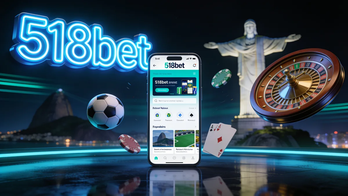 App Móvel da 518bet para jogadores no Brasil
